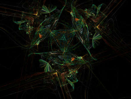 Imaginatory fractal abstract background Imageの写真素材