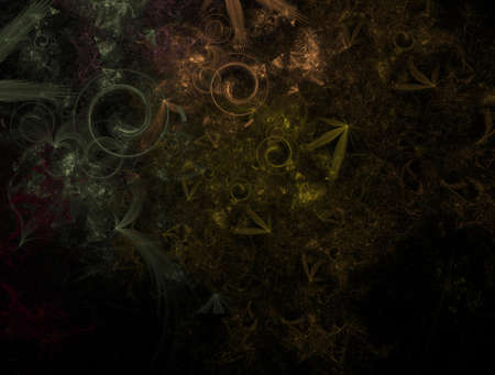 Imaginatory fractal abstract background Imageの写真素材