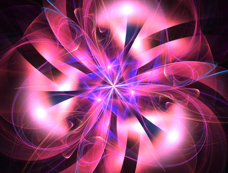 Imaginatory fractal abstract background Imageの写真素材