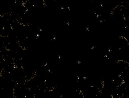 Imaginatory fractal abstract background Imageの写真素材