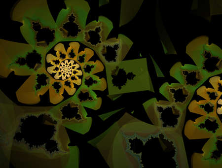 Imaginatory fractal abstract background Imageの写真素材