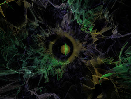 Imaginatory fractal abstract background Imageの写真素材