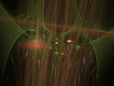 Imaginatory fractal abstract background Imageの写真素材