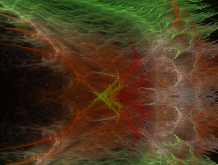 Imaginatory fractal abstract background Imageの写真素材