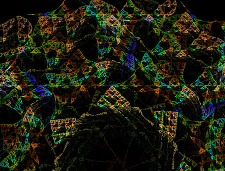 Imaginatory fractal abstract background Imageの写真素材