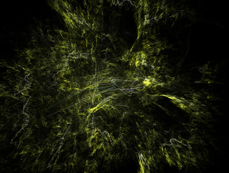 Imaginatory fractal abstract background Imageの写真素材