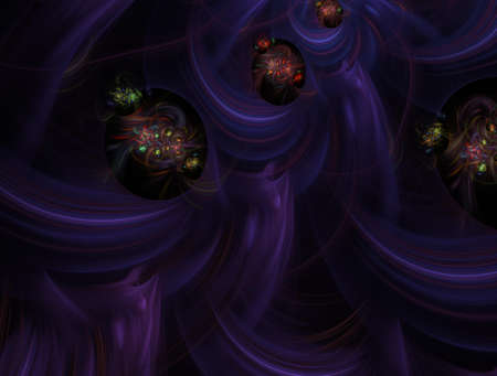 Imaginatory fractal abstract background Imageの写真素材