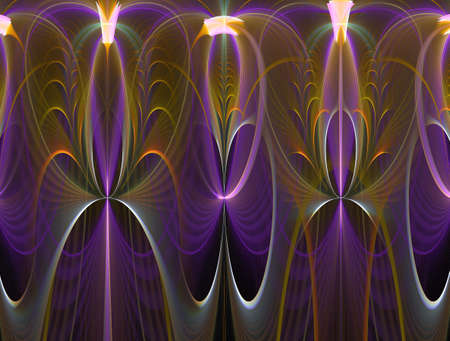 Imaginatory fractal abstract background Imageの写真素材