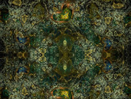 Imaginatory fractal abstract background Imageの写真素材