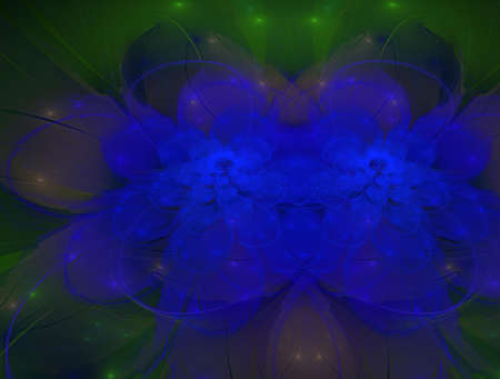 Imaginatory fractal abstract background Imageの写真素材