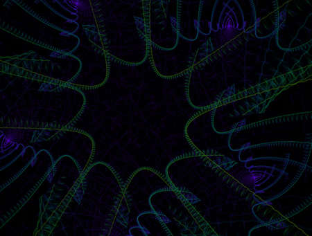 Imaginatory fractal abstract background Imageの写真素材