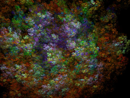Imaginatory fractal abstract background Imageの写真素材