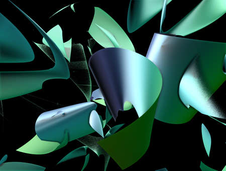 Imaginatory fractal abstract background Imageの写真素材