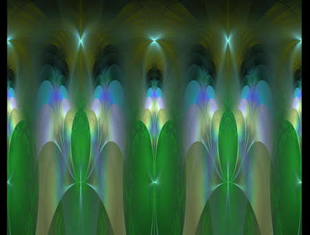 Imaginatory fractal abstract background Imageの写真素材