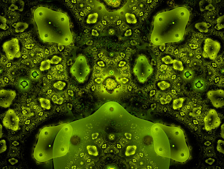 Imaginatory fractal abstract background Imageの写真素材
