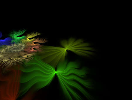 Imaginatory fractal abstract background Imageの写真素材