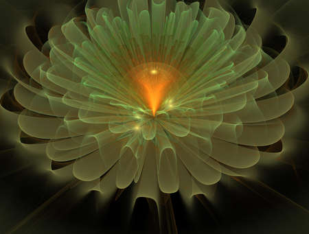 Imaginatory fractal abstract background Imageの写真素材