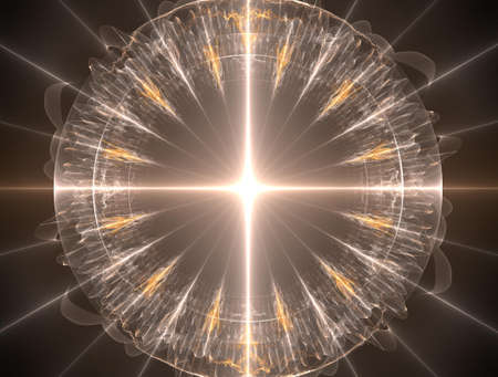 Imaginatory fractal abstract background Imageの写真素材