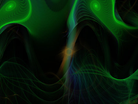 Imaginatory fractal abstract background Imageの写真素材