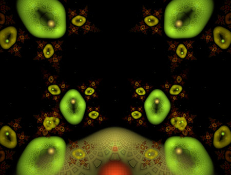 Imaginatory fractal abstract background Imageの写真素材