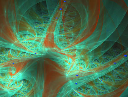 Imaginatory fractal abstract background Imageの写真素材