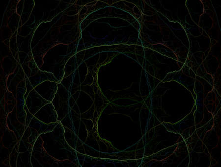 Imaginatory fractal abstract background Imageの写真素材