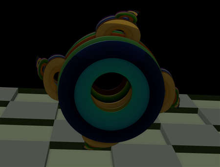 Imaginatory fractal abstract background Imageの写真素材