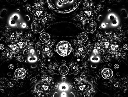 Imaginatory fractal abstract background Imageの写真素材