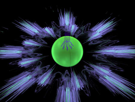 Imaginatory fractal abstract background Imageの写真素材