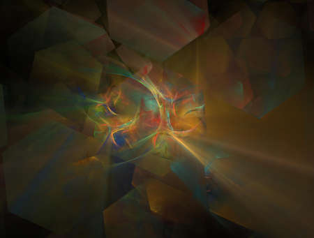 Imaginatory fractal abstract background Imageの写真素材