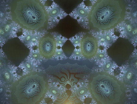 Imaginatory fractal abstract background Imageの写真素材