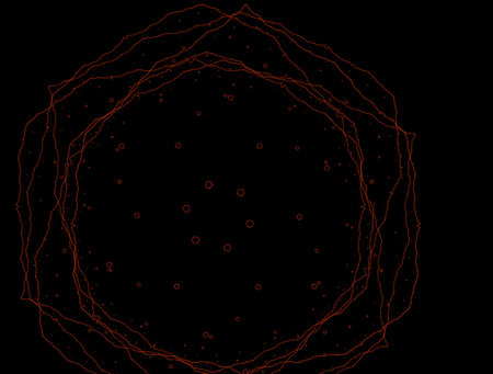 Imaginatory fractal abstract background Imageの写真素材