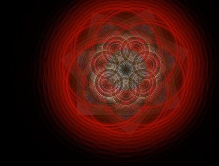 Imaginatory fractal abstract background Imageの写真素材