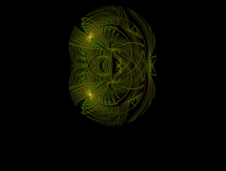 Imaginatory fractal abstract background Imageの写真素材