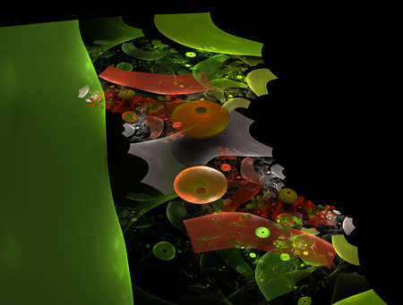 Imaginatory fractal abstract background Imageの写真素材