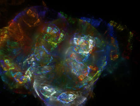 Imaginatory fractal abstract background Imageの写真素材