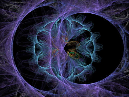 Imaginatory fractal abstract background Imageの写真素材