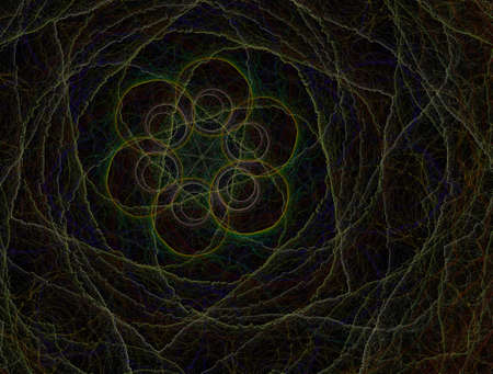 Imaginatory fractal abstract background Imageの写真素材