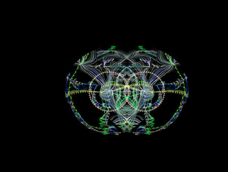 Imaginatory fractal abstract background Imageの写真素材