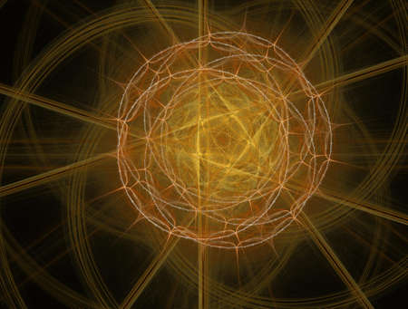 Imaginatory fractal abstract background Imageの写真素材