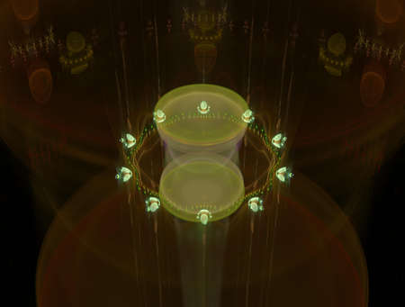 Imaginatory fractal abstract background Imageの写真素材