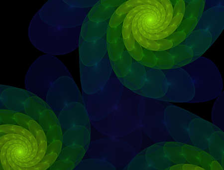 Imaginatory fractal abstract background Imageの写真素材