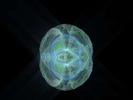 Imaginatory fractal abstract background Image