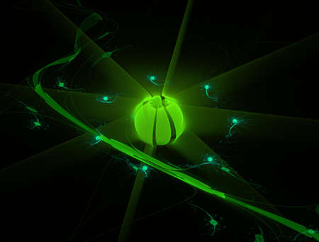 Imaginatory fractal abstract background Image