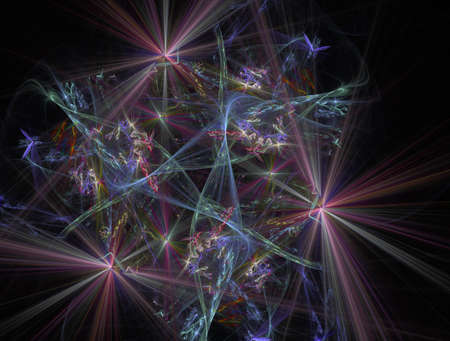 Imaginatory fractal abstract background Image