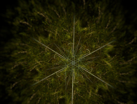 Imaginatory fractal abstract background Imageの写真素材