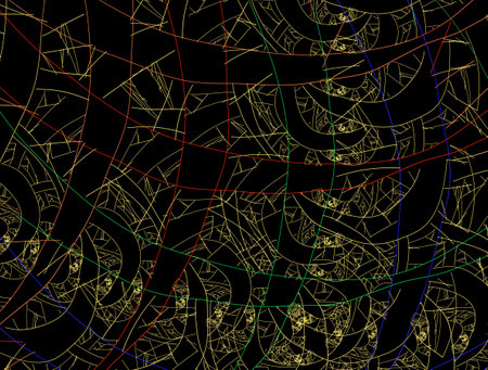 Imaginatory fractal abstract background Imageの写真素材