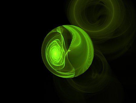 Imaginatory fractal abstract background Imageの写真素材