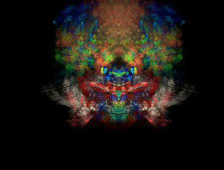 Imaginatory fractal abstract background Imageの写真素材