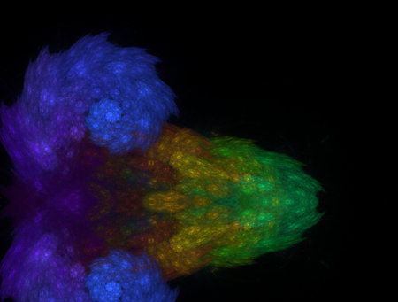 Imaginatory fractal abstract background Imageの写真素材